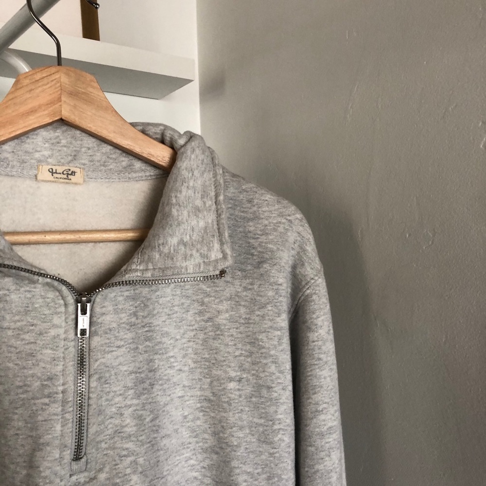Brandy Melville Half-Zip Sweatshirt